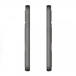 Wholesale Samsung Galaxy S6 Credit Card Fiber Hybrid Case (Gray)